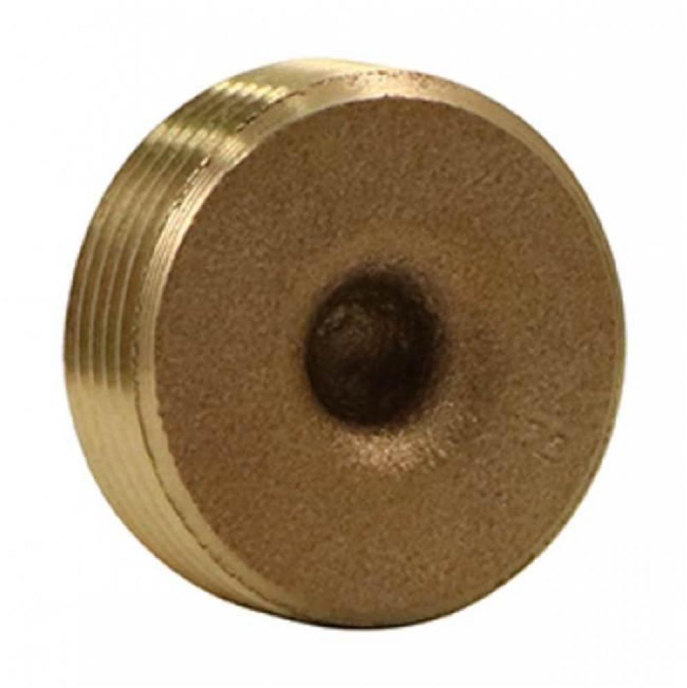 5614BP 1 1/4 BRASS PENTAGON PLUG