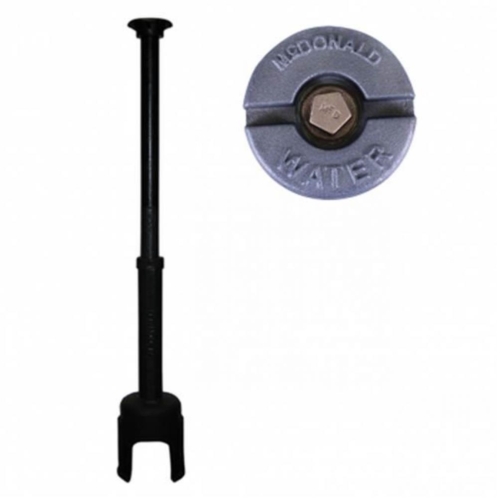 5600 7 1/2 ARCH CURB BOX PENTAGON LID 1.25 UPPER LG BASE