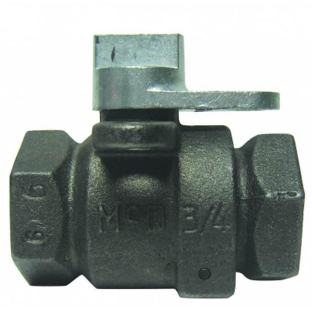 860B 1 1/4 BLK GAS BV FNPTxFNPT 175 lb