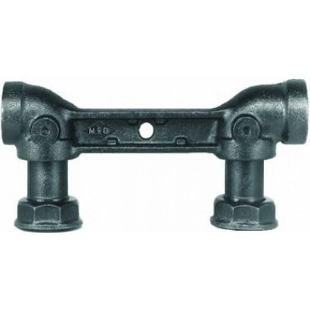 6620-BCAB- 1X1 20LT BLK HxH METERBAR 6 C-C