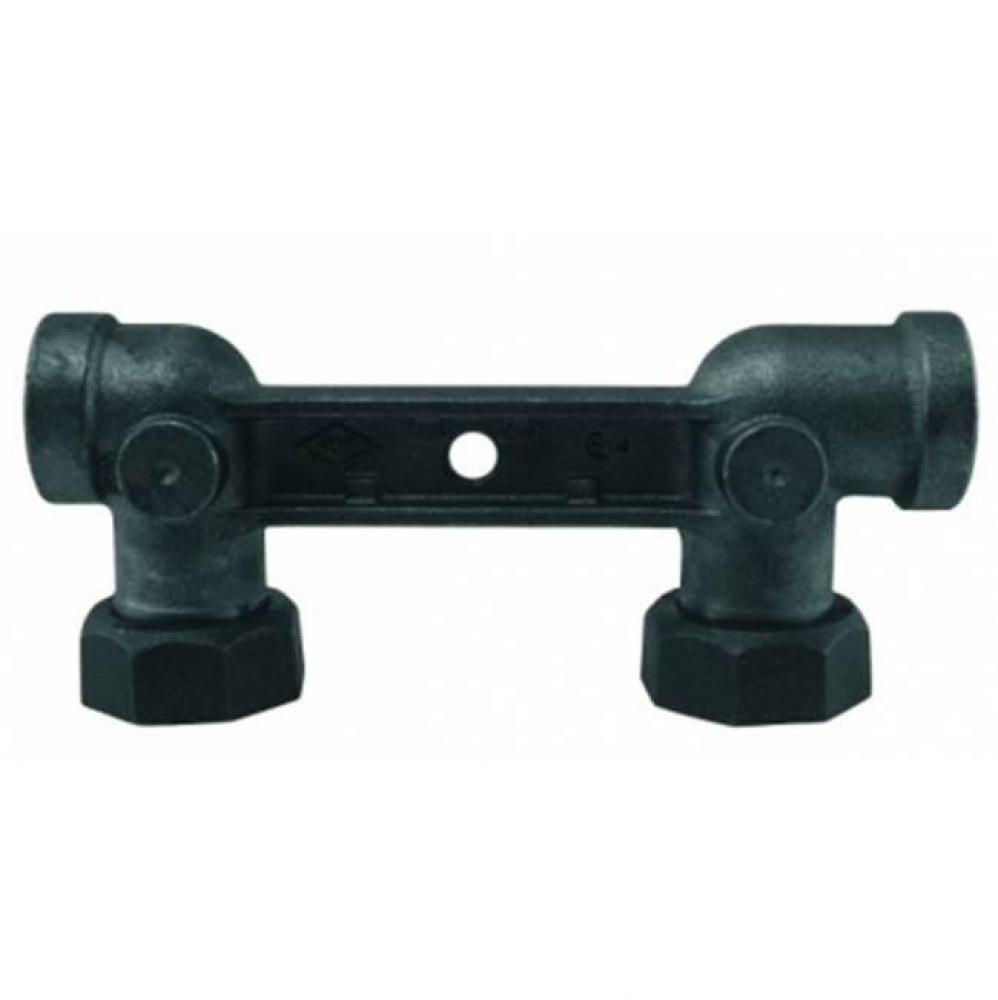 6660-BCFB- 1X1 20LT BLK HxH METERBAR 6 C-C