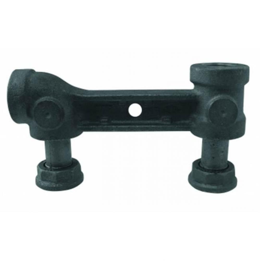 6624-B--A- 3/4X3/4 10LT BLK HxV METERBAR 6 C-C