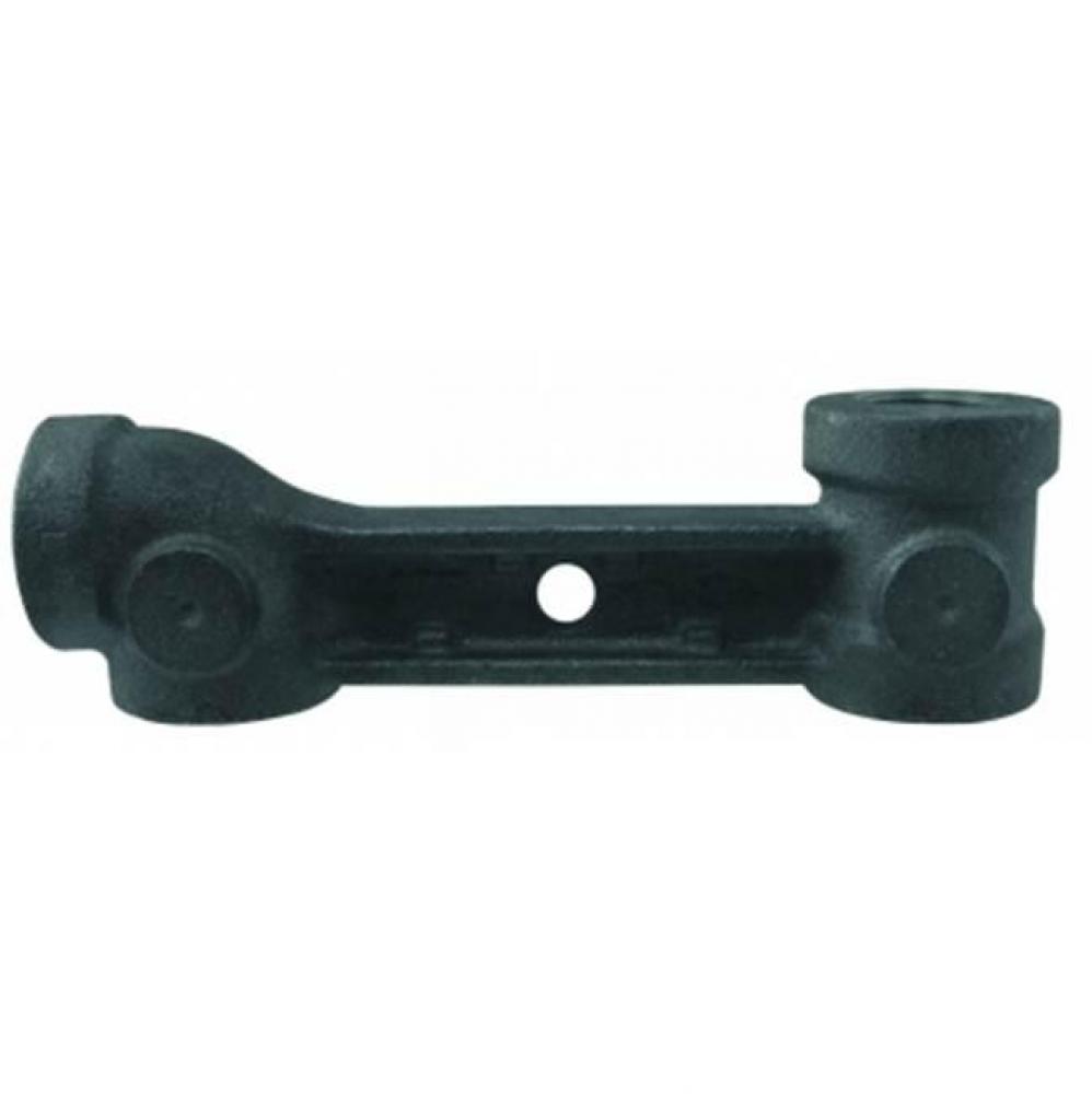 6614-BCH 3/4X3/4X3/4 BLK HxV METERBAR 6 C-C