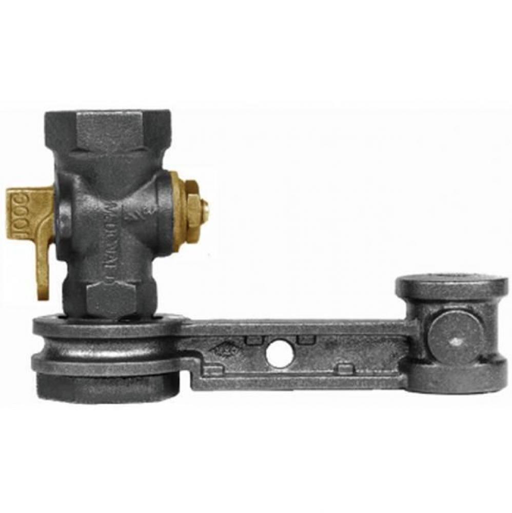 6918-B-- 1X1X3/4 BLK VxV PV METERBAR 6 C-C 2 lb