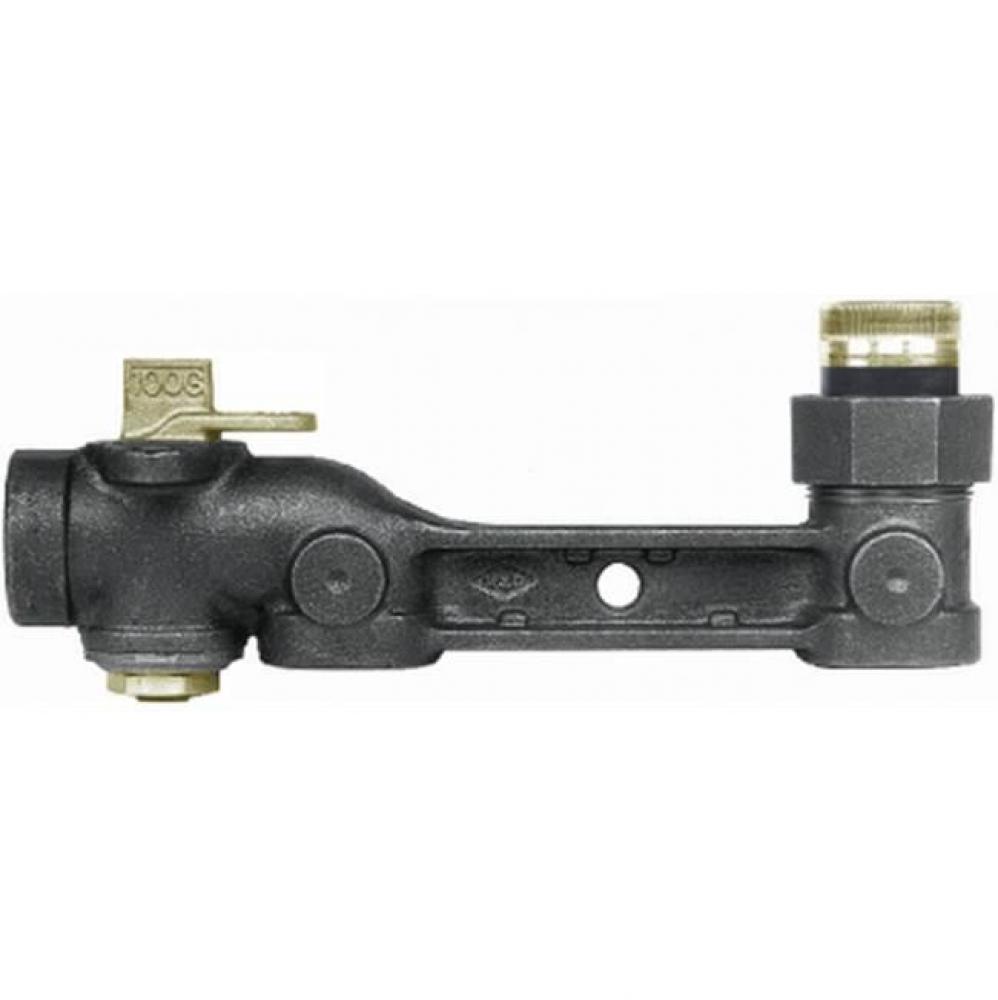 6814-C-- 1X3/4X1 BLK HxV INS PV METERBAR 6 C-C 2 lb