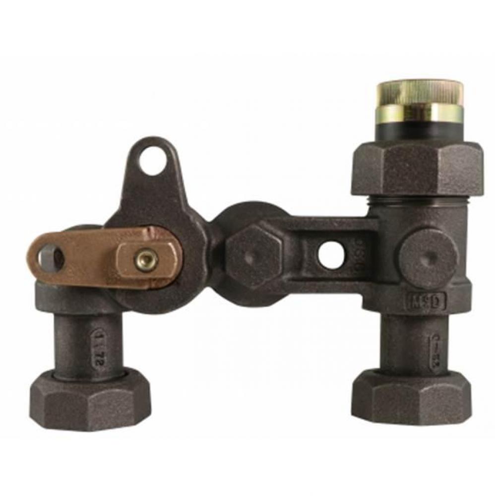 6722LC--C- 1X1 20LTO BLK BxV INS PV METERBAR 6 C-C 2 lb