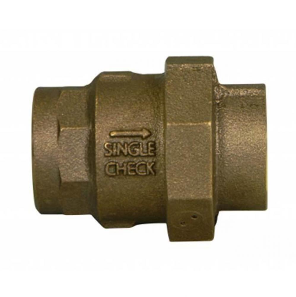 701-3UU 33 INL SGL CHK 3/4 CTS X 3/4 CTS-NL