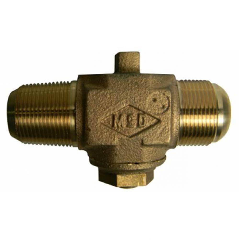 74701L 1/2 PLUG CORP AWWAxFLR L/NUT 100W-NL