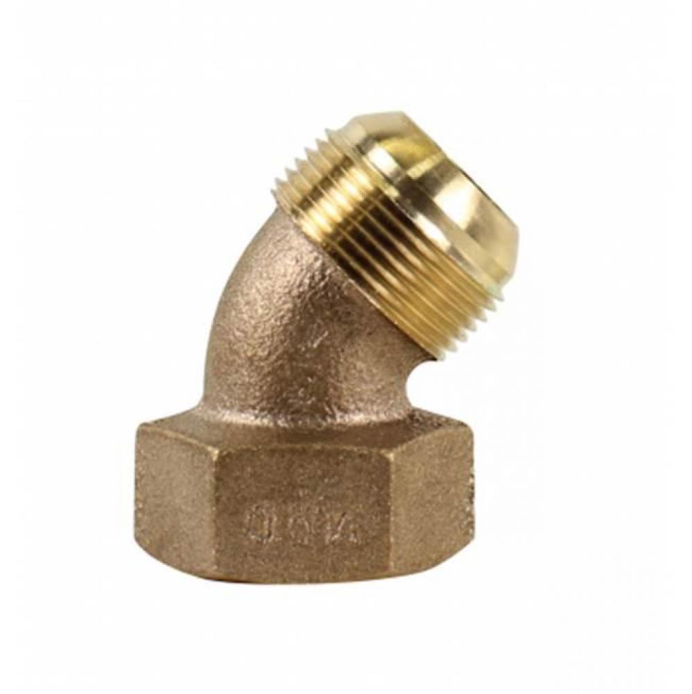 74749L 3/4 EIGHTH BEND FEM SP X FL L/NUT - NL