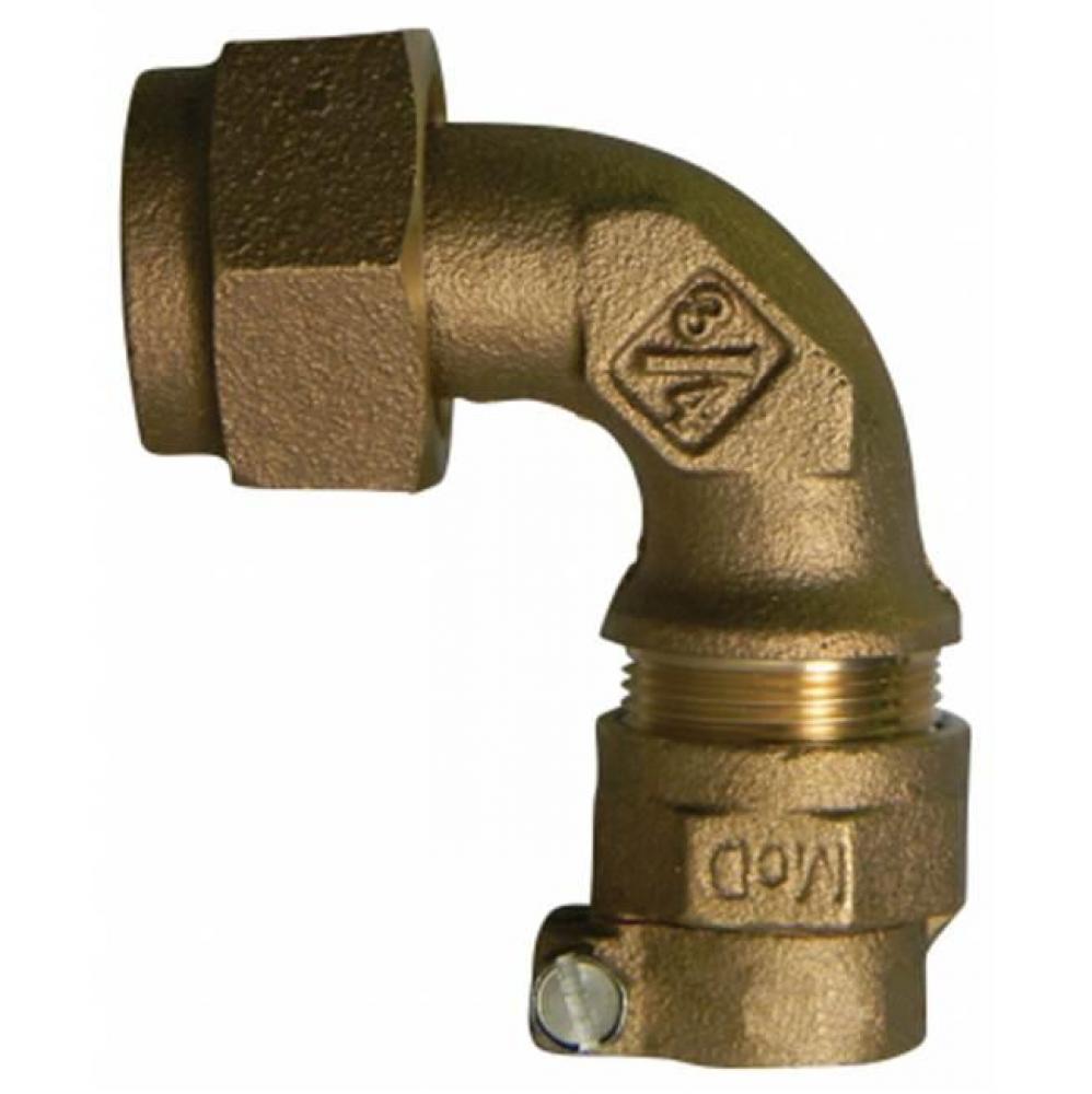 74776S-44 1 QUARTER BEND FFLR SWVL X PVC -NL