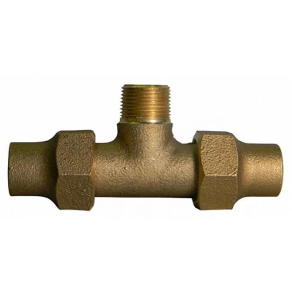 74762 3/4X1 TEE FLARE X FLARE X MNPT -NL