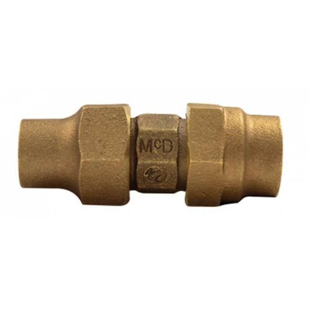 74758CG 1X1 1/4 COUPLING FLARE X CTS - NL