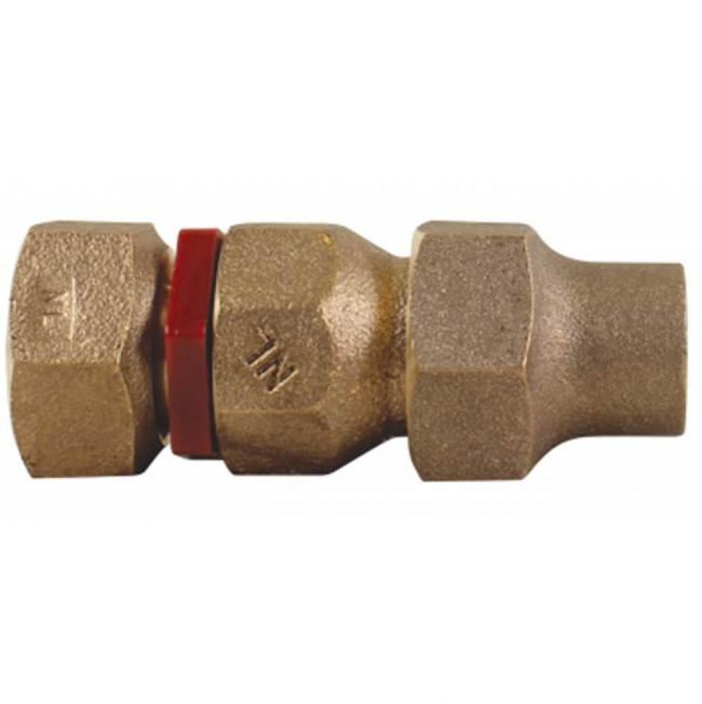 74755DB 3/4X1 ADAPTER DB FLR X FEMALE FLR -NL