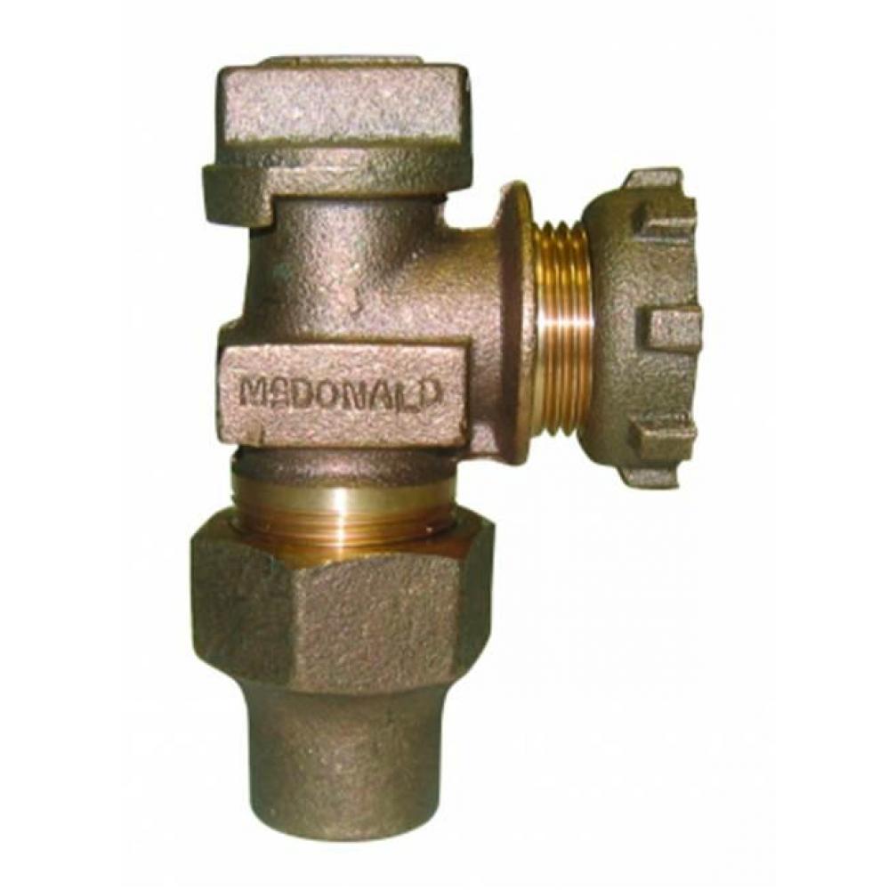 74602Y 3/4X01 ANGLE PLUG VALVE FLARExYOKE -NL