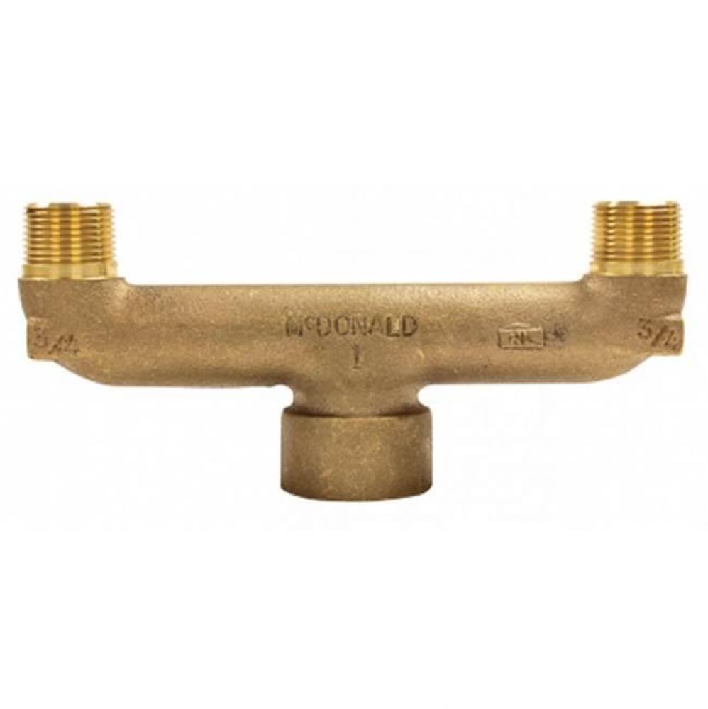 708UFM 1X3/4X6.5 U-BRANCH FNPT X MNPT - NL