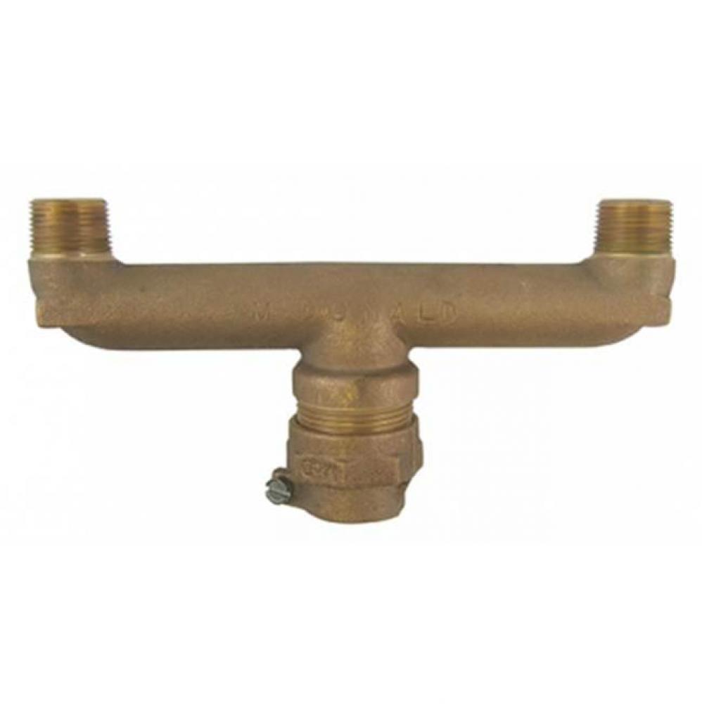 708U4M 1X3/4X7.5 U-BRANCH PVC X MNPT - NL