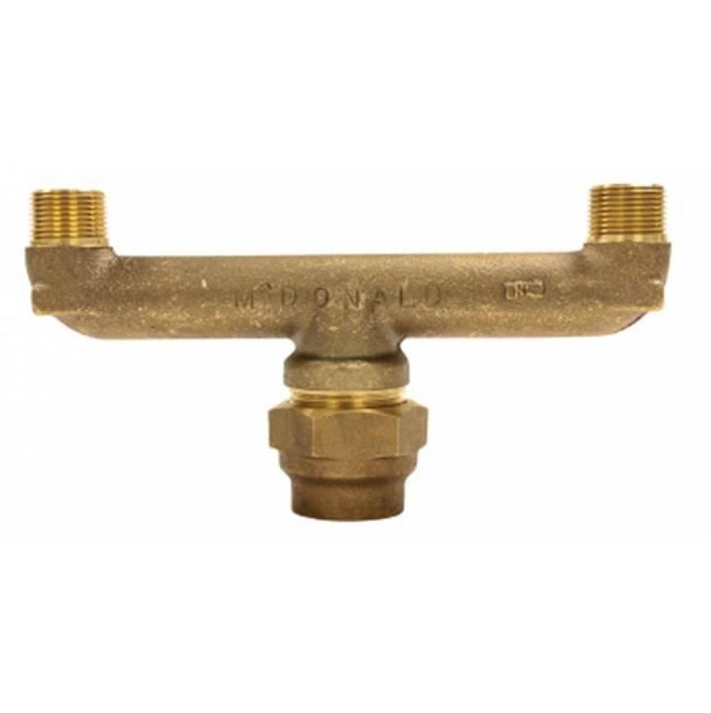 708UBM 1X3/4X7.5 U-BRANCH PEP X MNPT - NL