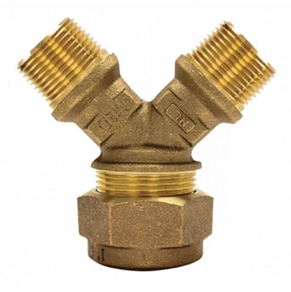 708YSQM 1X1 Y-BRANCH CTS X (TWO) MNPT - NL