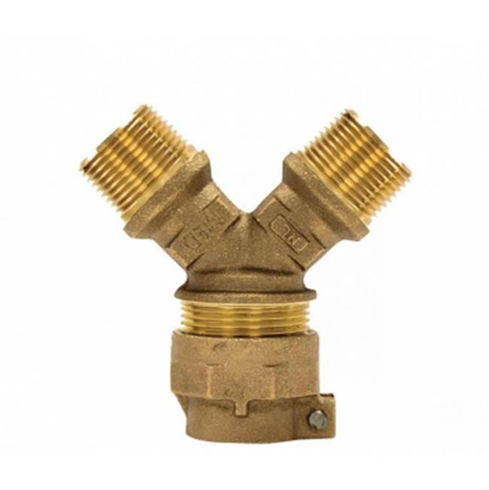 708YS2M 1X1 Y-BRANCH CTS X (TWO) MNPT - NL