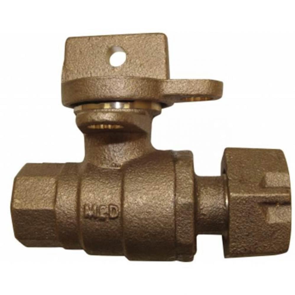76101MW 3/4X5/8X3/4X3.75 BALL VALVE FNPT X METER - NL