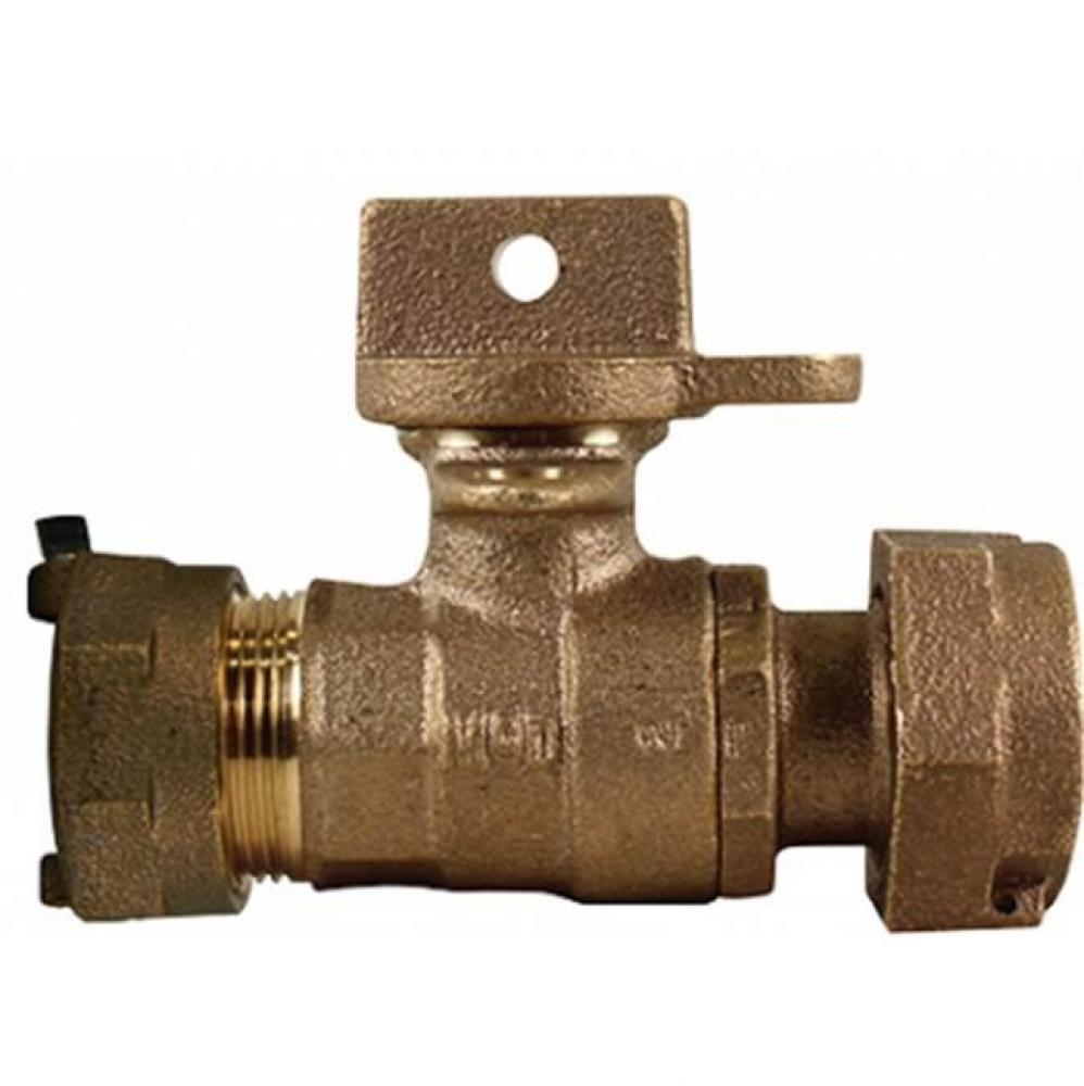 76100MW-55 3/4X5/8X3/4 BALL VALVE IP X METER - NL