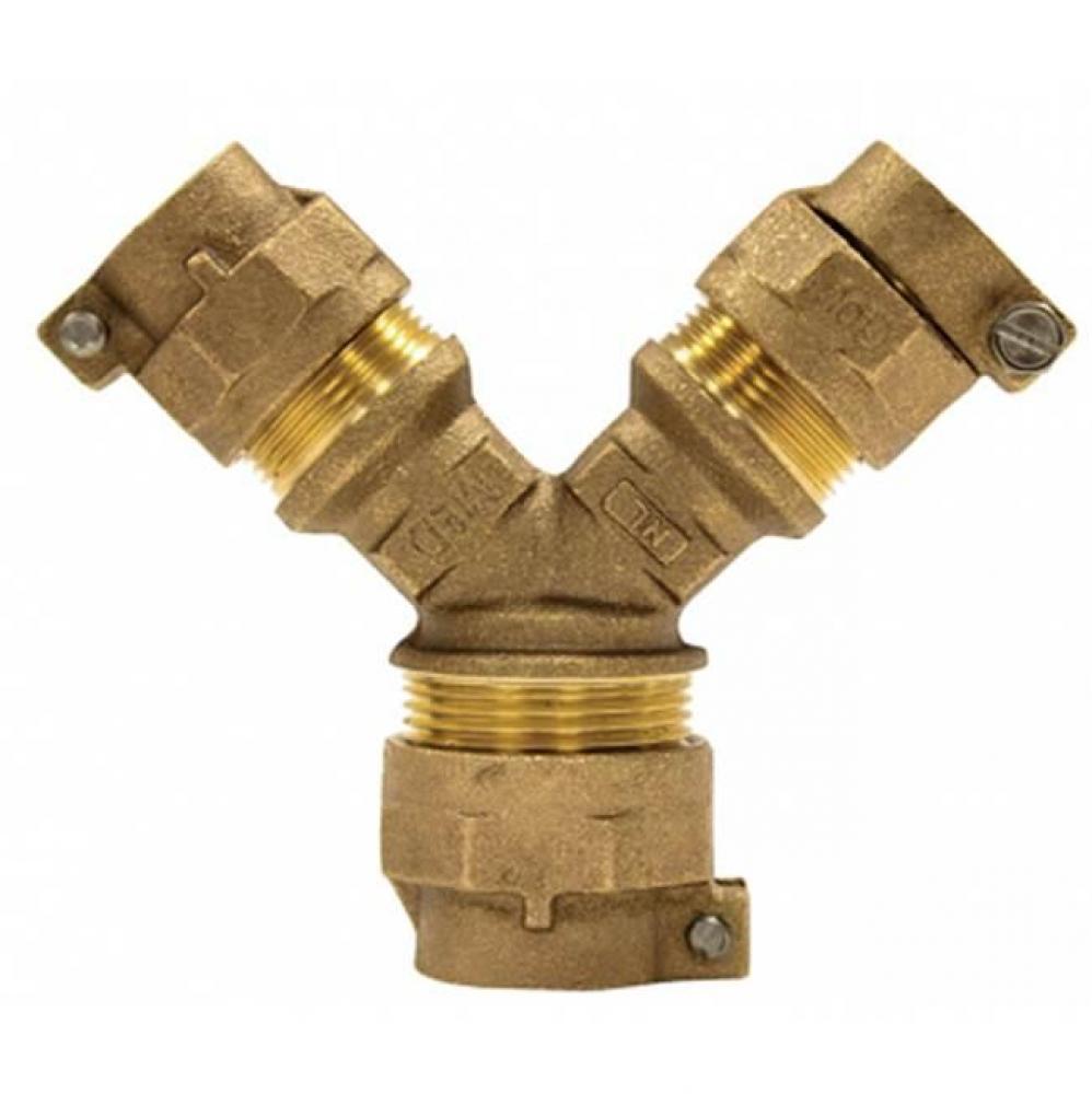 708YS22 1 1/4X1 Y-BRANCH CTS X (TWO) CTS - NL