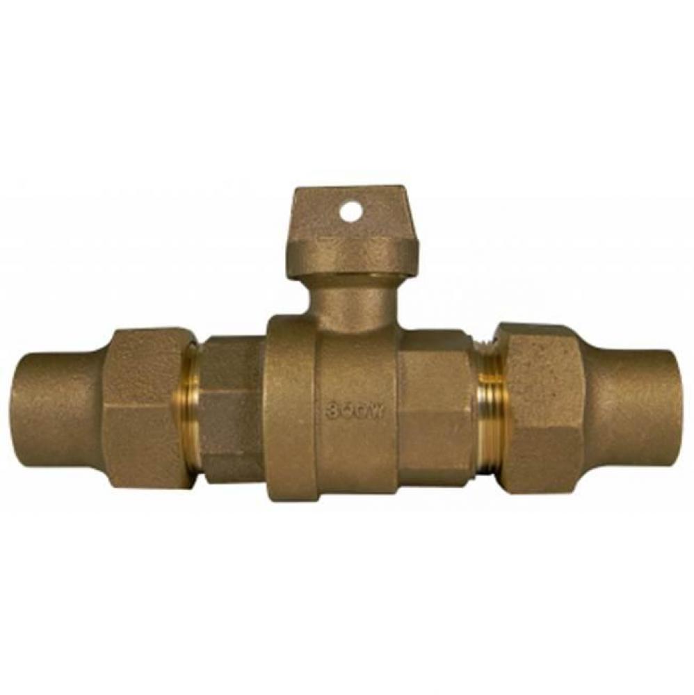 76110 3/4 BALL CURB L/CHK FLARE X FLARE-NL