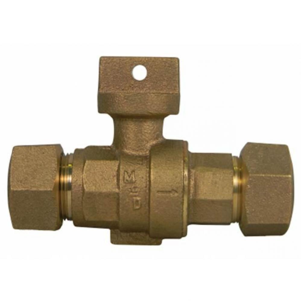 76000T 2 STOP&DRAIN BALL CURB CTSxCTS -NL