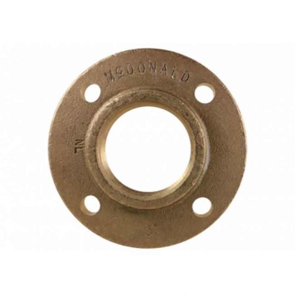 7610R 3 ROUND 4 HOLE FLANGE X FNPT - NL