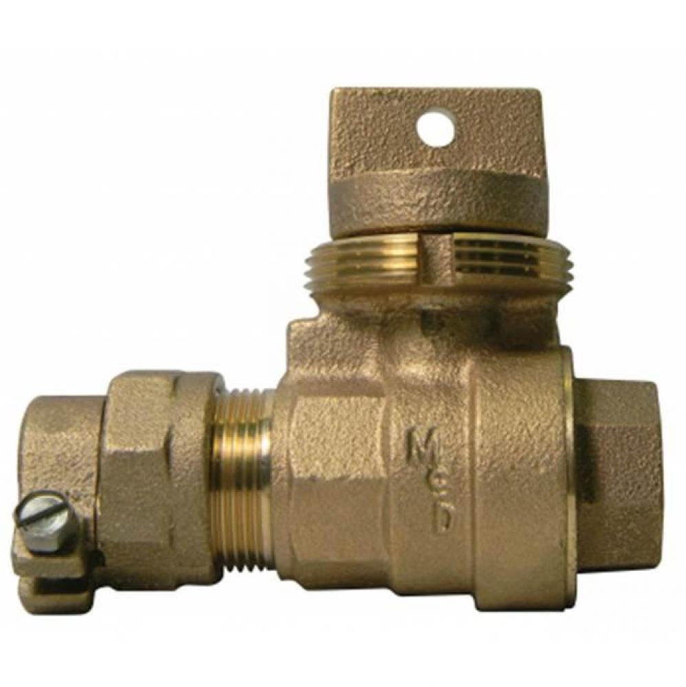 76106-44 3/4X3/4X1 MINN BALL CURB PVC X FNPT - NL