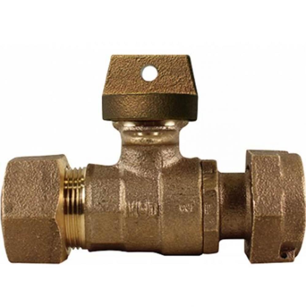 76100MT 3/4X5/8X3/4 BALL VALVE CTS X METER - NL