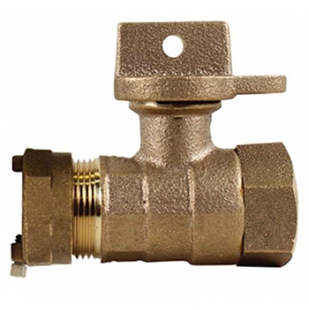 76102W-55 3/4X1X1 BALL CURB IP X FNPT - NL