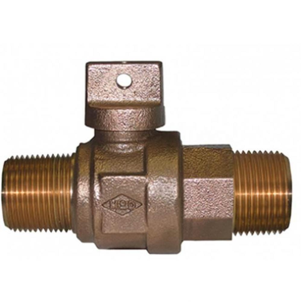 74104BCAPP 3/4 BALL CORP/CURB MNPT X MNPT - NL