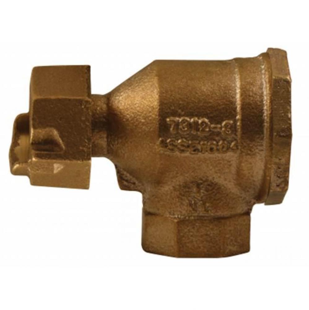 7312-3HE 33 ANGL CDCHK 5/8 METERX3/4 FNPT-NL