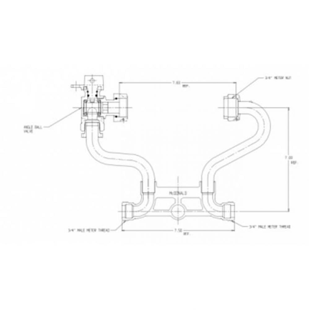 718-218WX HORI RESETTER SPBV X M NUT