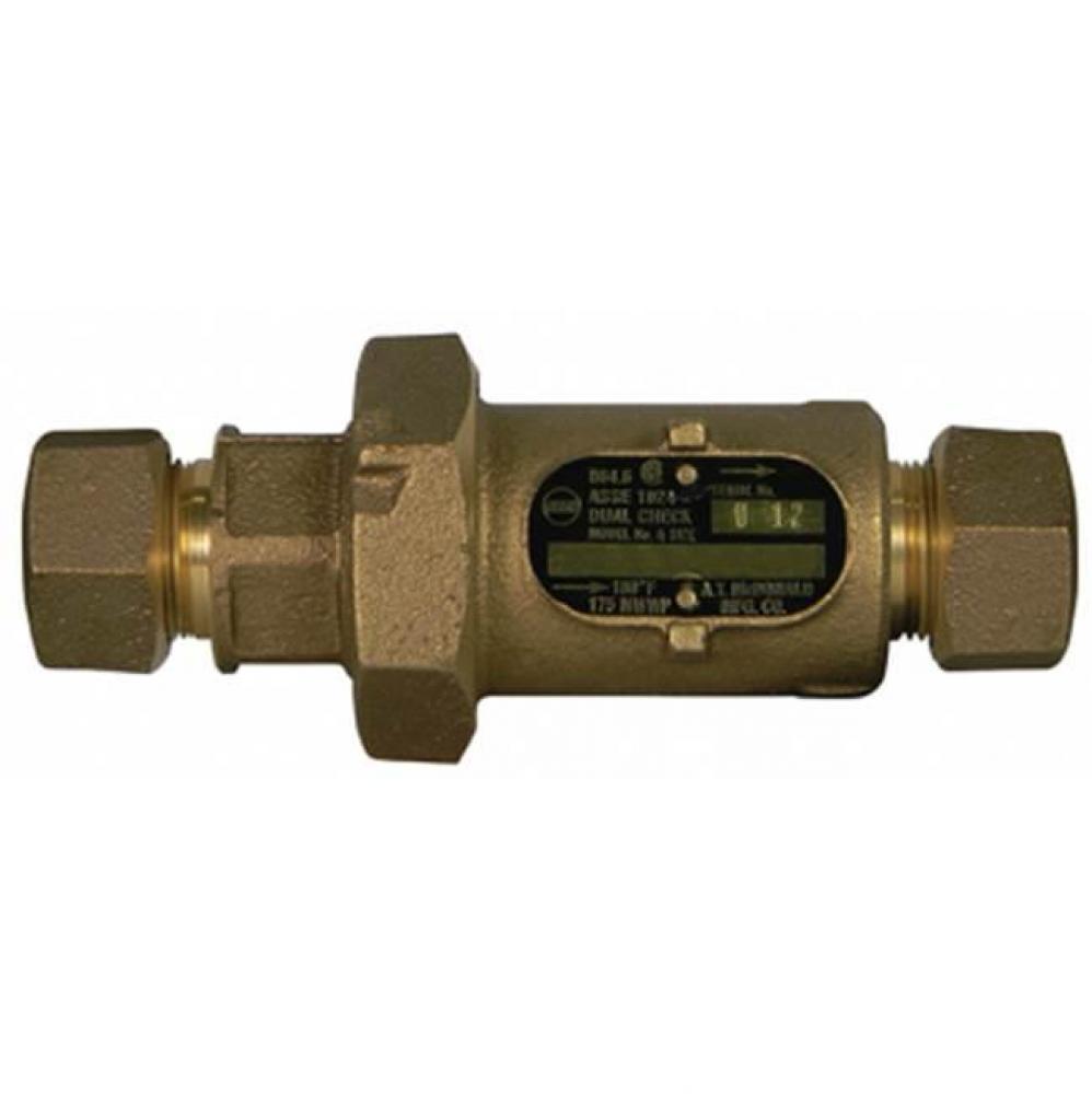 711-3GT 33 INLINE DLCHK 3/4 CTSx3/4 CTS-NL