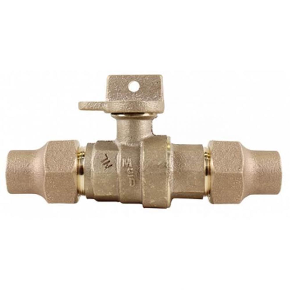 76100W 3/4 BALL CURB FLARE X FLARE - NL