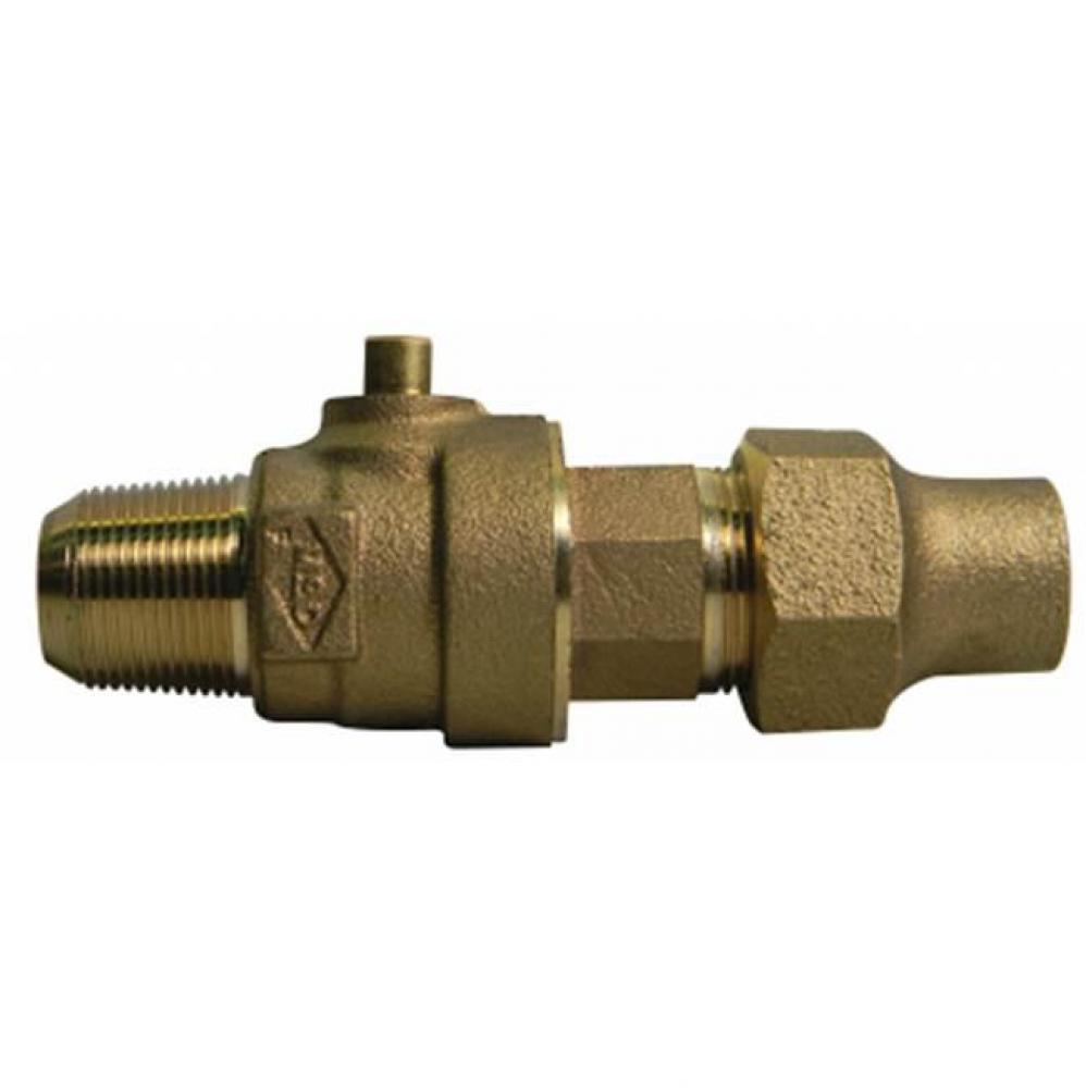 74701B 3/4X1 BALL CORP AWWA X FLARE - NL