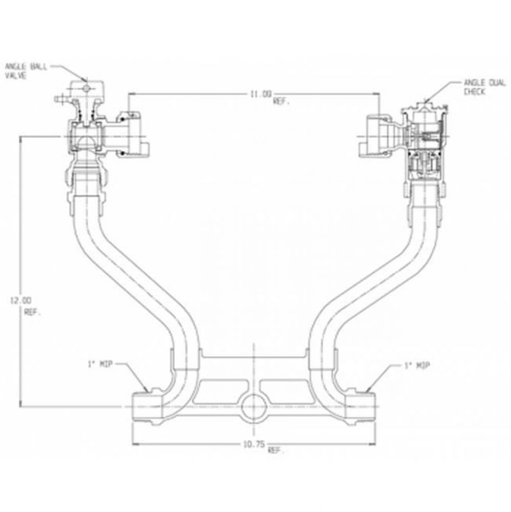 728-415WDPP 44 HxH MTRSTR SPBVxSPDCK MNPTxMNPT