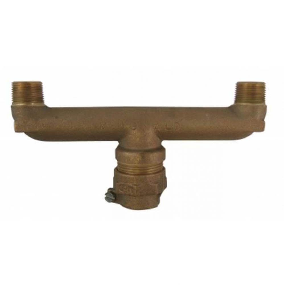 708U2M 1X3/4X7.5 U-BRANCH CTS X MNPT - NL