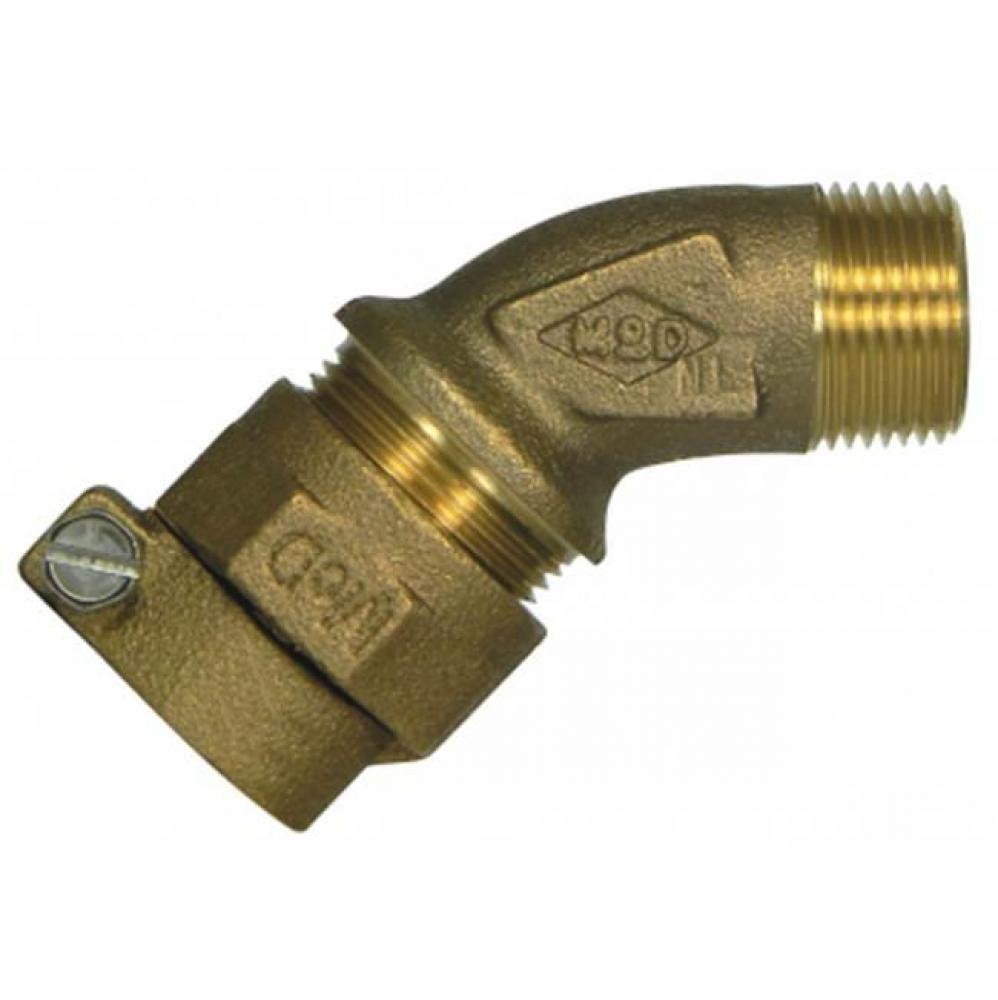 74750P-44 3/4X1 EIGHTH BEND PVC X MNPT - NL