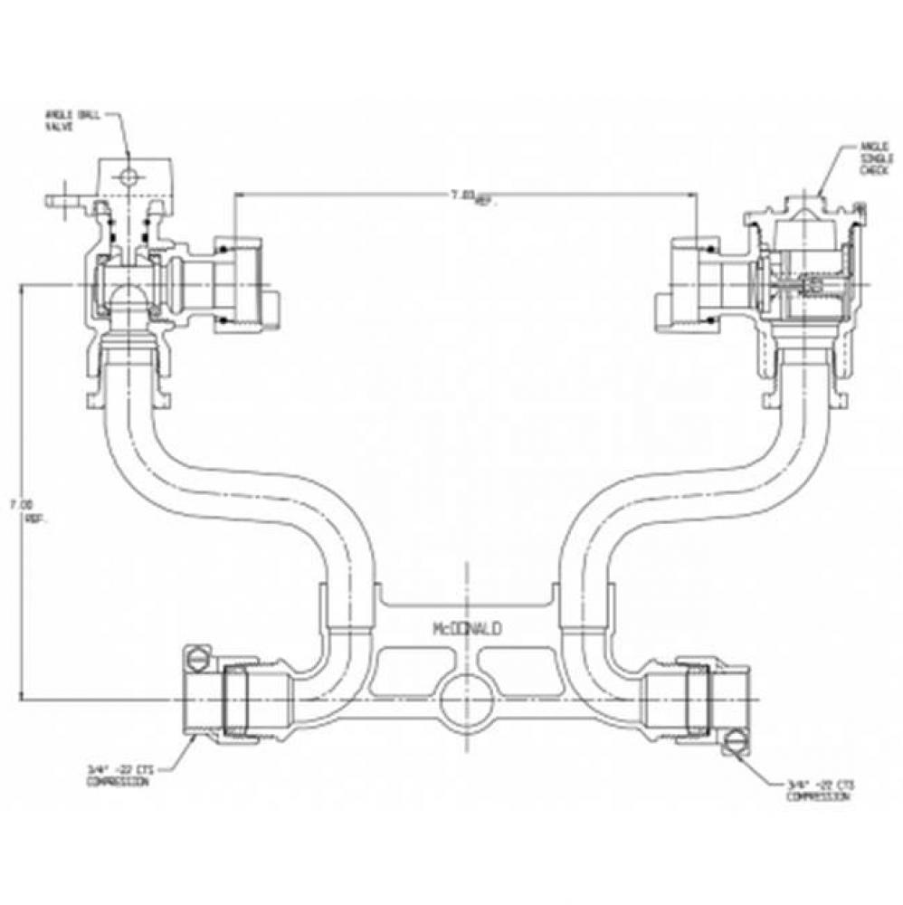 722-207WC44 33 HxH MTRSTR SPBVxFPSCK PVC X PVC