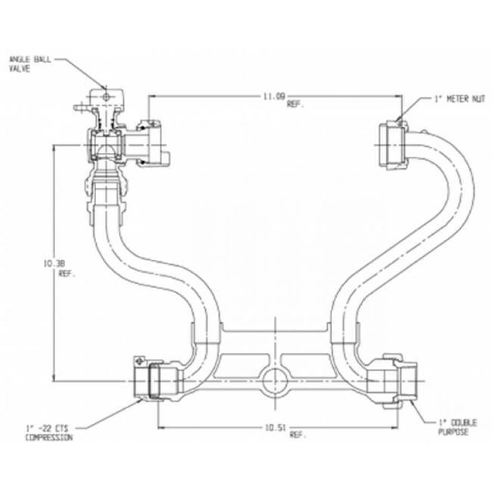 726-410WX2M 44 HxH MTRSTR SPBVxM NUT CTS X MNPT