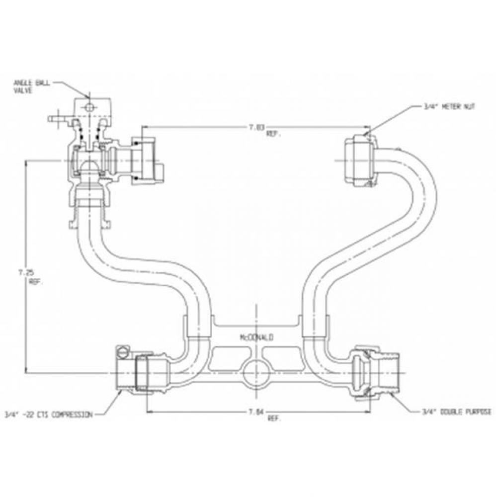 726-236WX3F 44 HxH MTRSTR SPBVxM NUT PEPxFNPT