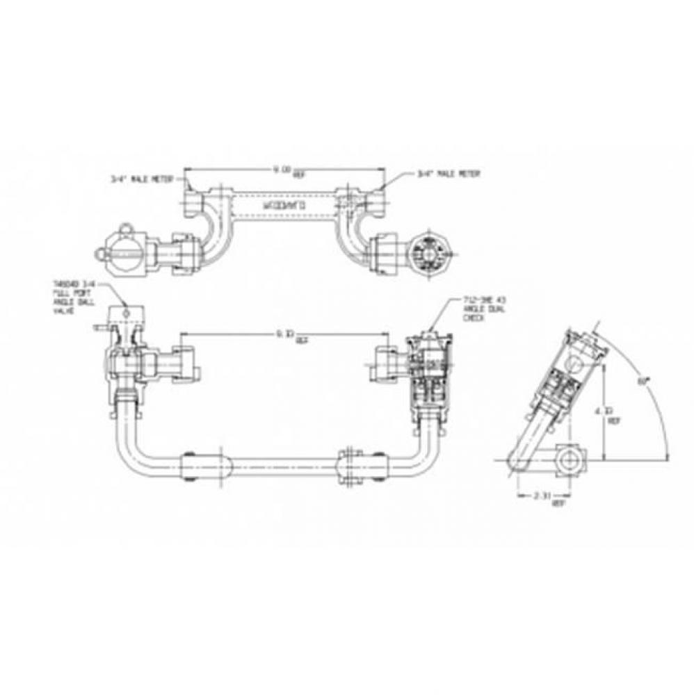 717-305JD-- X60X992 LOW RISE RESETTER FPBV X FPCDCK