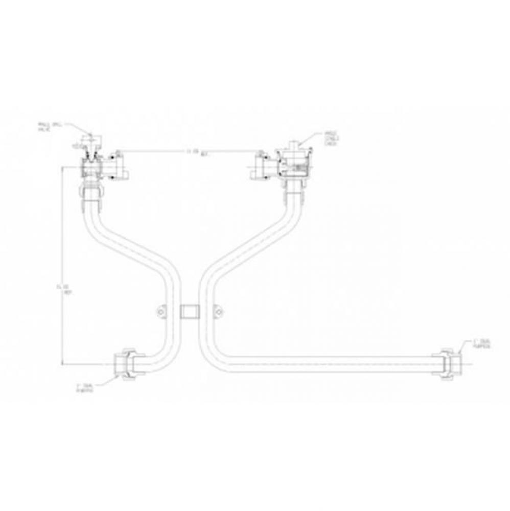 760-415WWMD 44X15X432 HxH F-STYLE SPBVxSPBV MNPT X DP