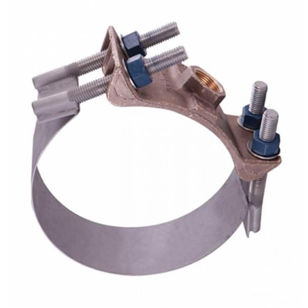 73875 4X1 SS WIDE STRAP SADDLE 4.80xAWWA - NL