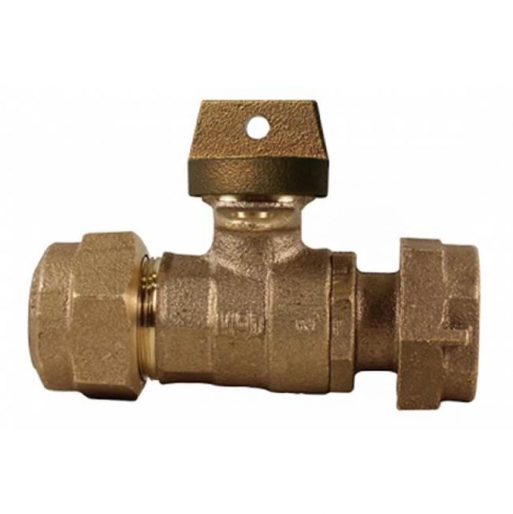 76100MQ 1 1/4X1X1 BALL VALVE CTS X METER - NL