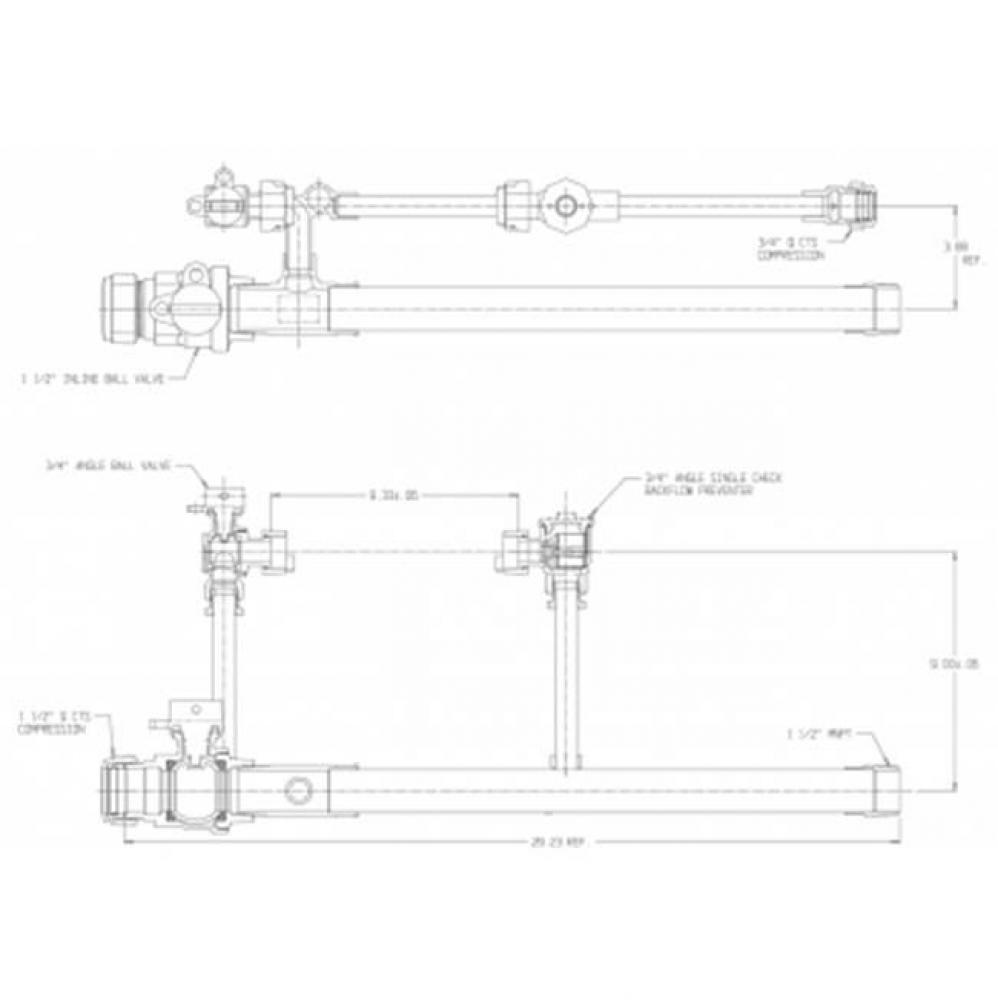 724-309WCQP 66X421 HxH MTRSTR SPBVxFPSCK CTS X MNPT