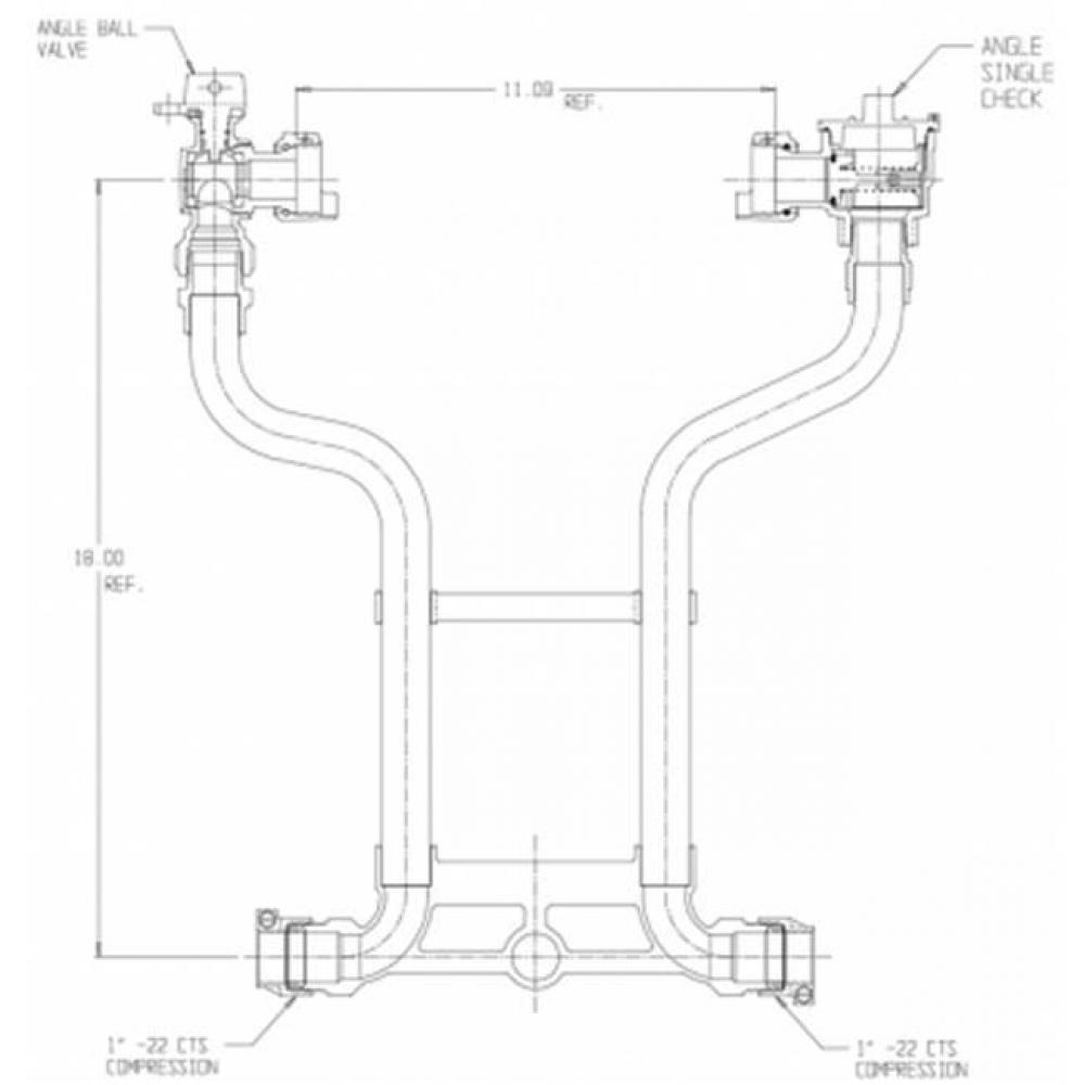 722-415WC44 44 HxH MTRSTR SPBVxFPSCK PVC X PVC